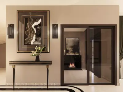 Villa Interior Design 3D model