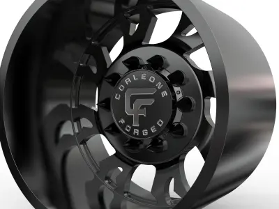 corleone Rear lucchese dually wheel  3D print model