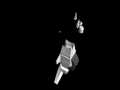 Star Ship Design 3D print model