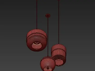 Hung Pendant 3D model