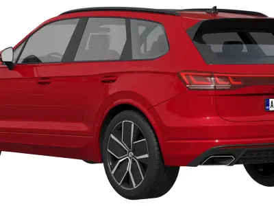 Volkswagen Touareg 2024 3D model