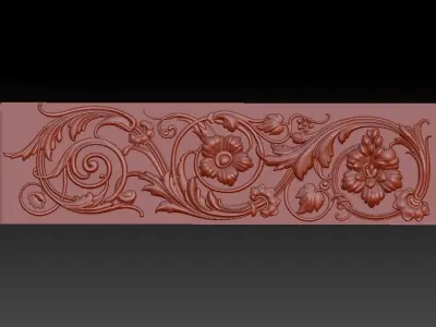 3D FLORAL DESIGN  3D model