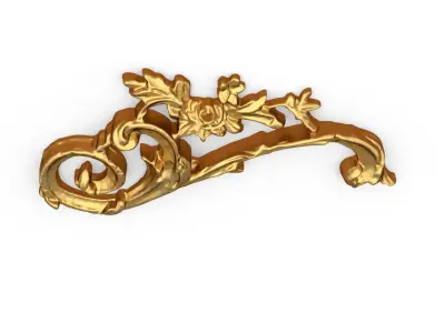 Classic decor ornament 331 3D model