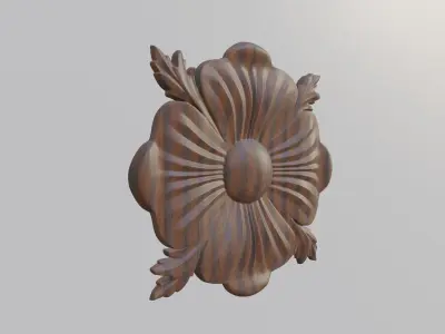 Flower Decor 3D print model 29