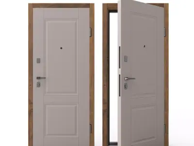 Qinhoa Door 3D model