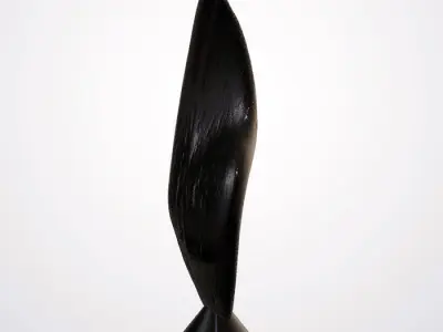 Sea Rock Twisted Tower Sculpture 3D print model