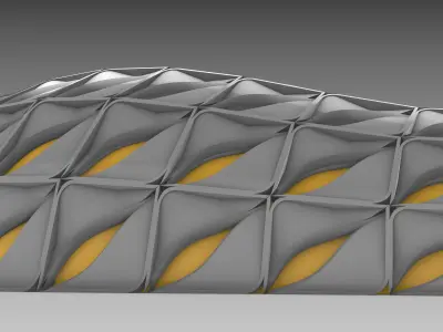 Parametric pavilion 3d model 3D model