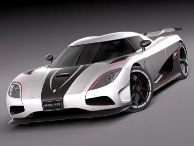 Koenigsegg Agera R 2012 3D model