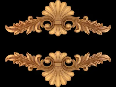 Decorative Ornaments - 03 3D model