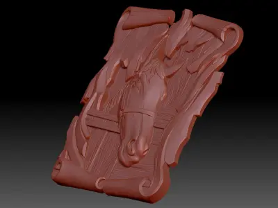 Horse 3D print model