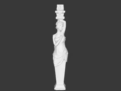 Caryatid 3D model 3D model