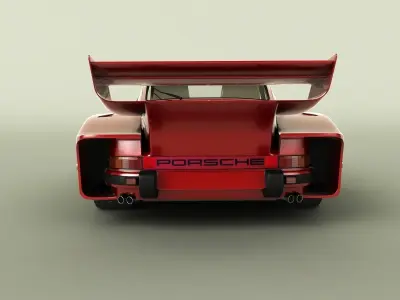 Porsche 911 935 Strassenversion 3D model