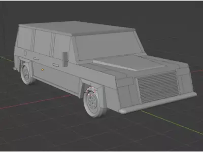 Car 3d 3D model by Panzerfaust03