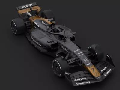 APX GP F1 car 3D model