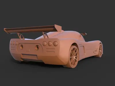 Ultima GTR 3D print model