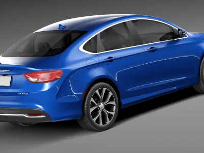 Chrysler 200 2015 3D model