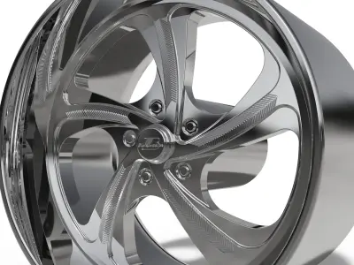 BILLET SPECIALATIES SLG25 - DIAMONDBACK WHEEL  3D print model