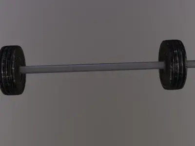 WeightBench Weight Low-poly 3D model