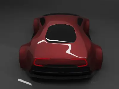 Hyper Car 001 3D model