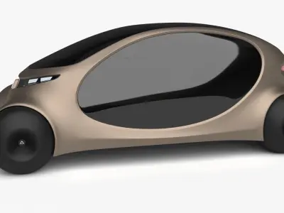 Concept Car 3D model V3