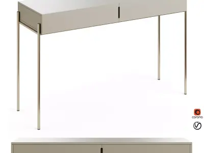 Mr Hide Flow Lacquer Console  3D model