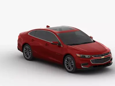 Malibu turbo car 3D model