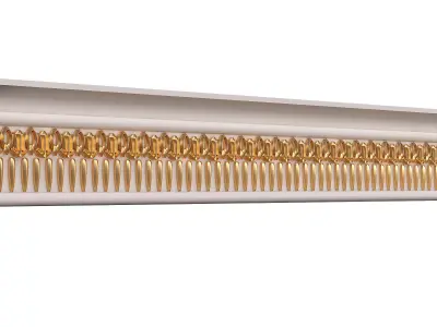 Classic Door Cornice Low-poly 3D model