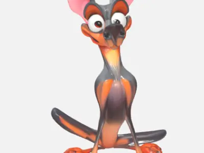 dogs 3d model 3D model