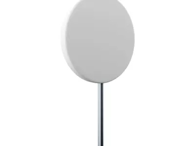 3d Thirty-speed limit traffic sign  icon 3D model