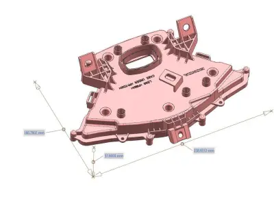 Plastic Mold TOPCASE 3D print model
