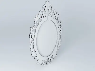 Baroque mirror Free 3D model