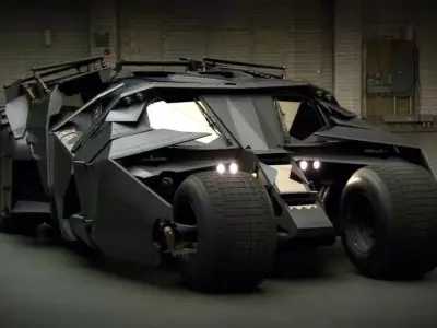 Batmobile Tumbler The Dark Knight Trilogy  High Quality 3D Model 3D model