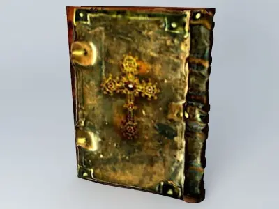 Old Bible Free 3D model