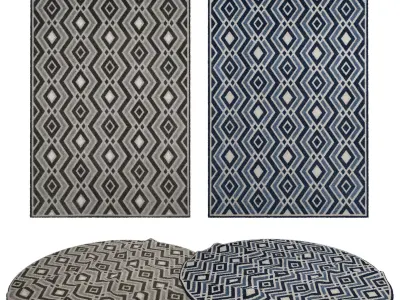 Rugs No 669 Low-poly 3D model