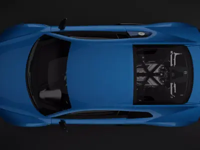 Audi R8 2017 3D model