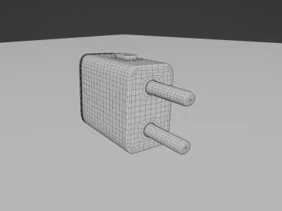 3D Mobile Charger 3D model