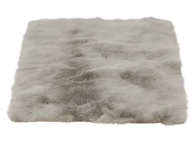 Dominick Handmade Shag Teal Area Rug 2 3D model