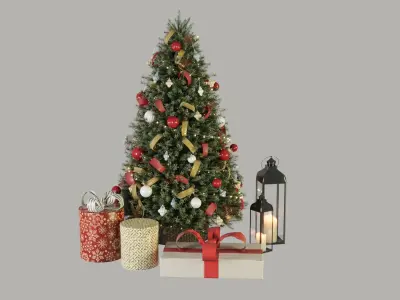 Christmas Set 3D model order