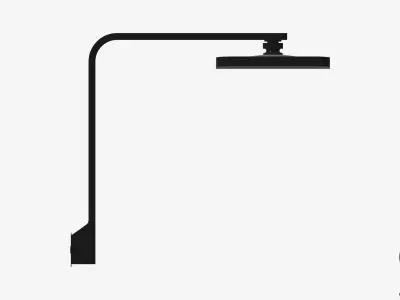 Shower - Head - Luxury - Garment Low-poly 3D model