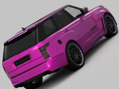 Range Rover Mystere Hamann 2013 3D model