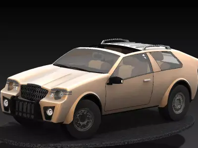 Sporty SUV 3D model