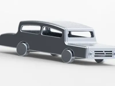 Mini Car Toy 3D print model