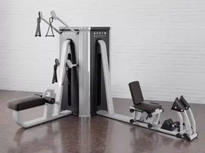 Gym equipment 12 am169 3D model