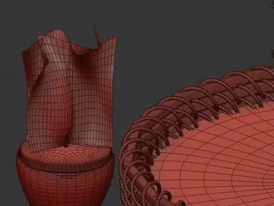 Modern Decor Set 10 3D model