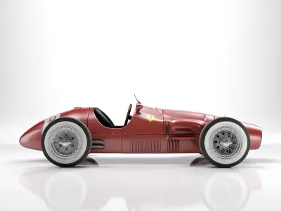 Ferrari F2 500 1952 3D model