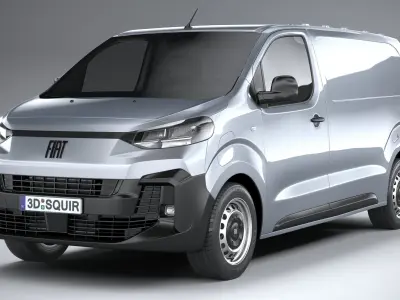 Fiat Scudo L2 2024 3D model