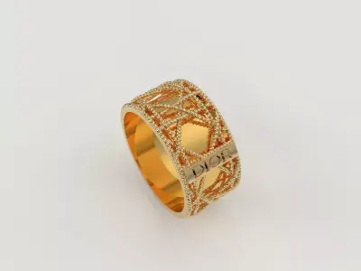 My Dior Ring 3D print model
