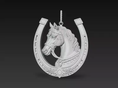 Horse - Christmas Creations 3D print model