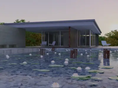 24h Artistic HDRI pack for beautiful renders BIG CRAZY PROMO 3D model