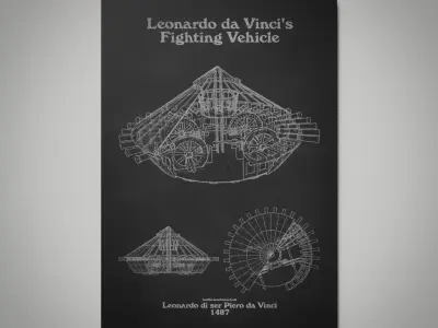 Battle Machines - Wall Pictures - Blackboard - Collection 1